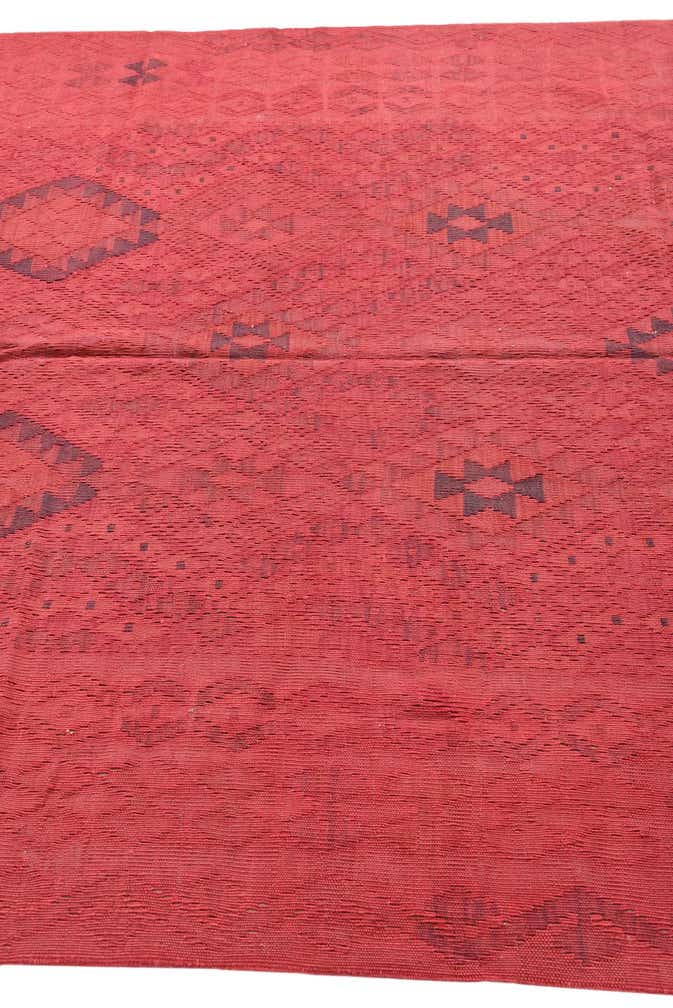 5' 7 x 8' Hand Woven Kilim Modern Wool Rug