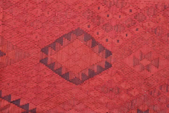 5' 7 x 8' Hand Woven Kilim Modern Wool Rug