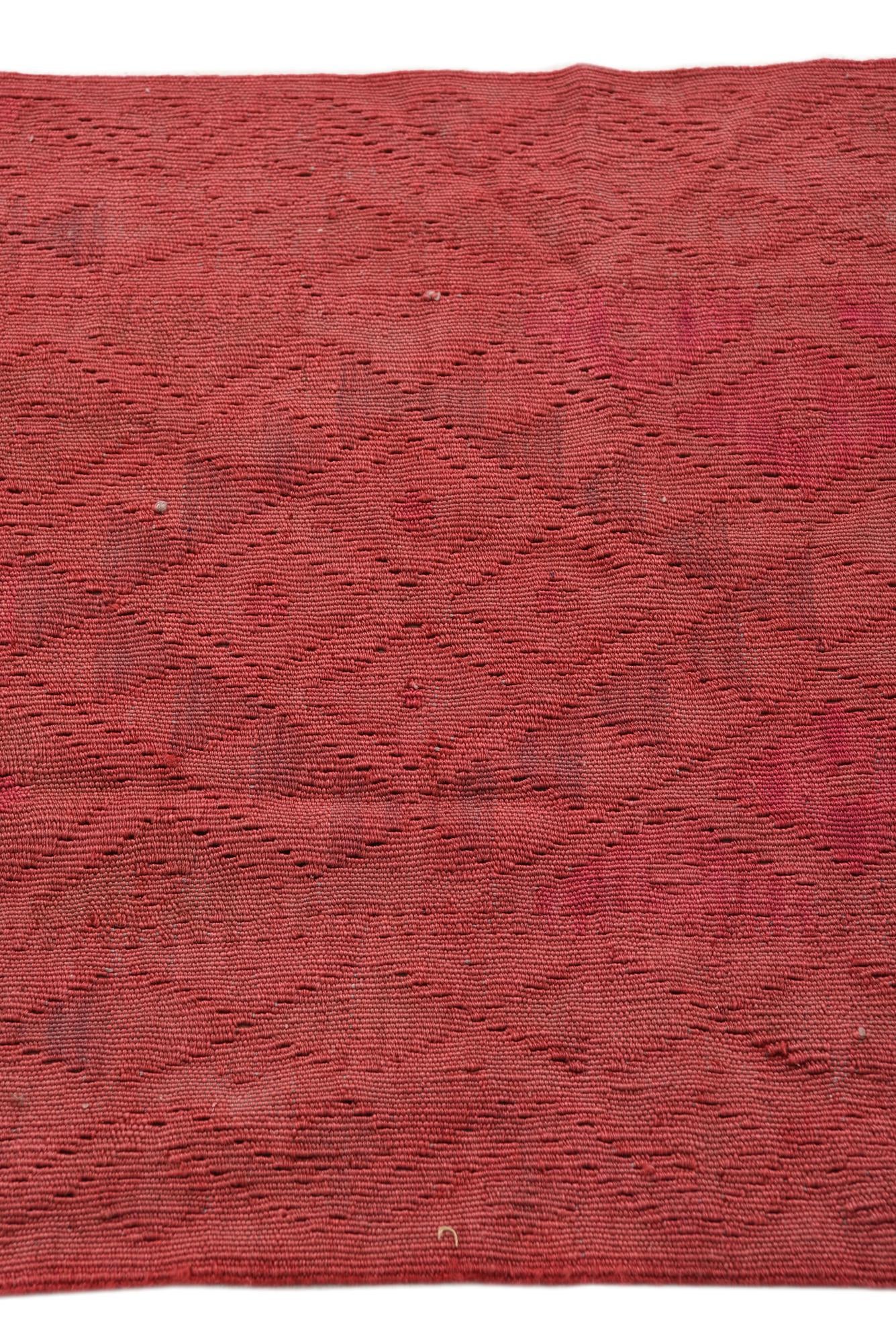 3' 1 x 6' 2 Hand Woven Kilim Modern Wool Rug
