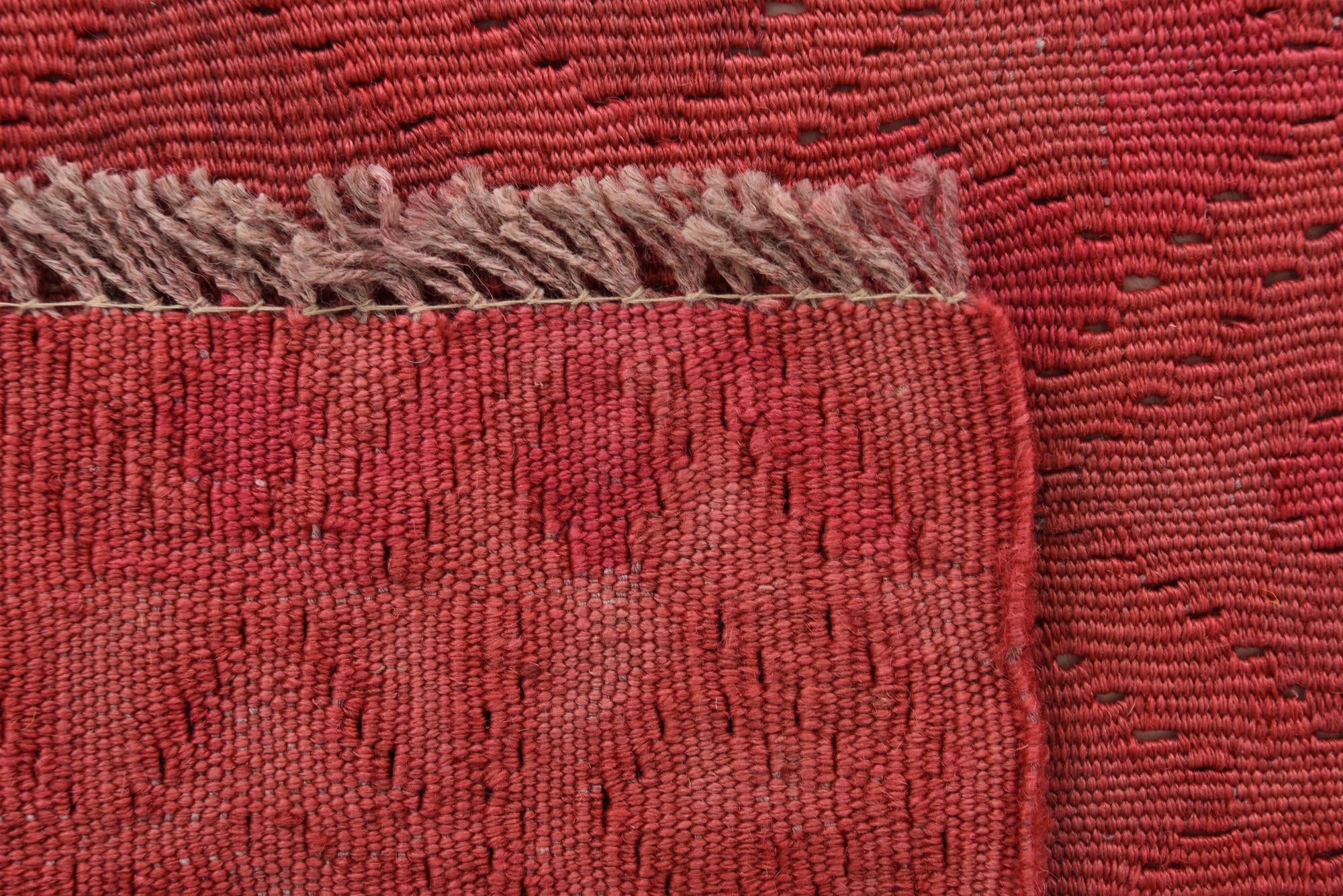 3' 1 x 6' 2 Hand Woven Kilim Modern Wool Rug