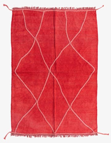 4' 2 x 6' Hand Woven Kilim Modern Wool Rug