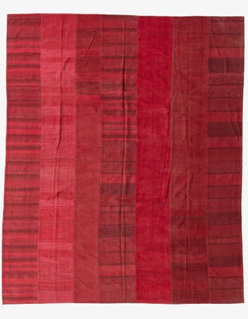 10' x 12' 1 Hand Woven Kilim Modern Wool Rug