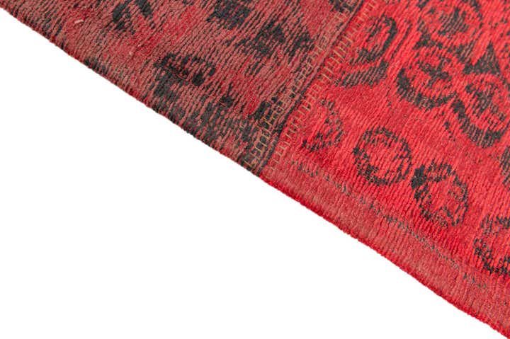 4' 6 x 7' 6 Hand Knotted Kilim Patchwork Wool Rug