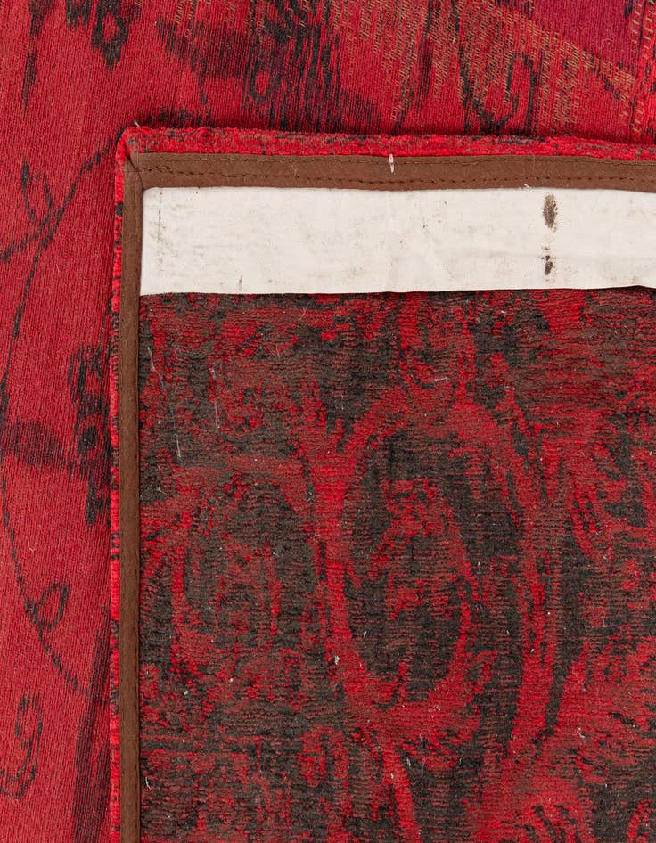 Detail image of 4' 6 x 7' 6  Hand Knotted Kilim Patchwork Wool Rug