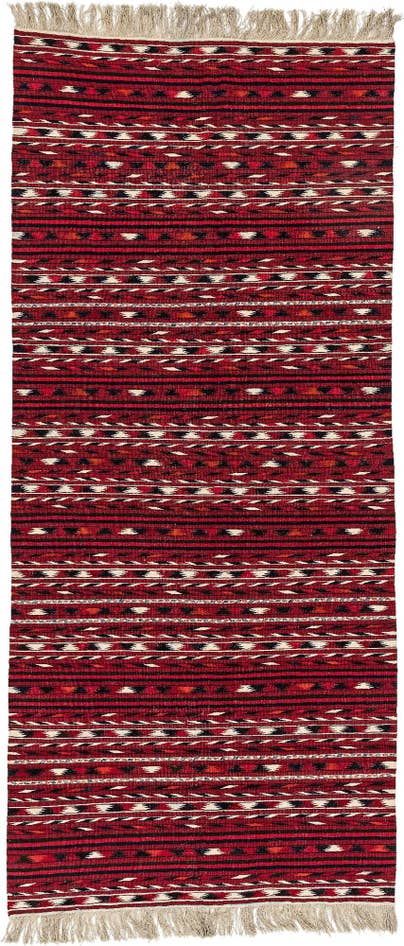 Detail image of 4' x 9' 10 Kilim Rug