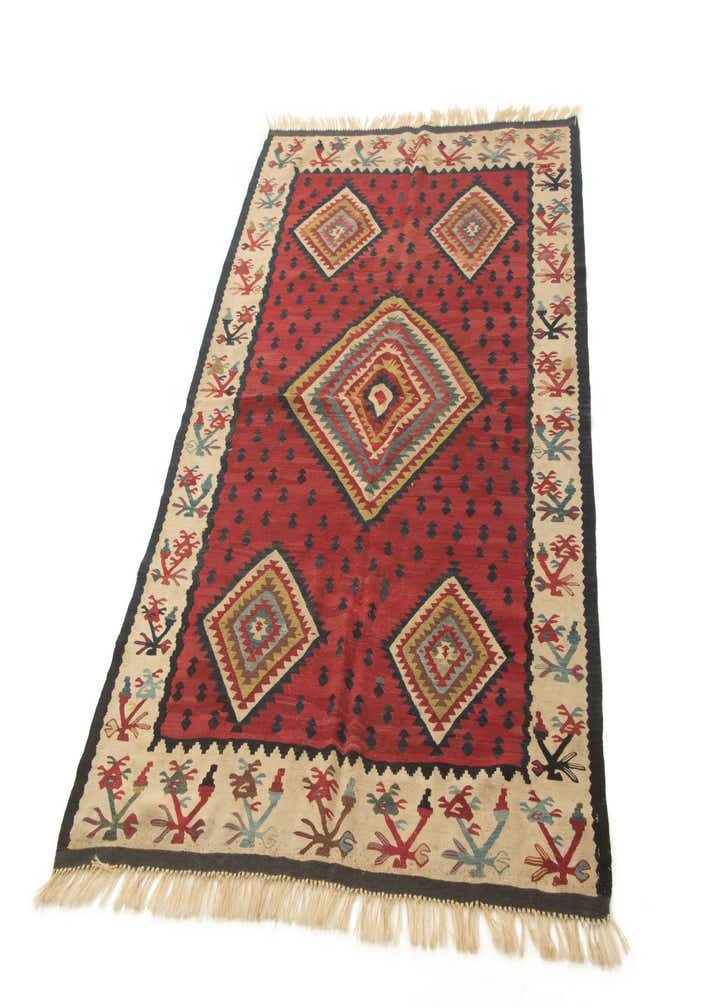 4' 4 x 6' 4 Kilim Rug