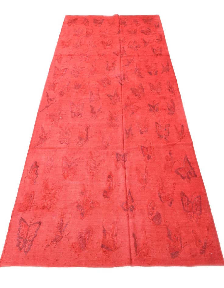 Detail image of 6' 5 x 9' 3  Hand Woven Kilim Suzani Wool Rug