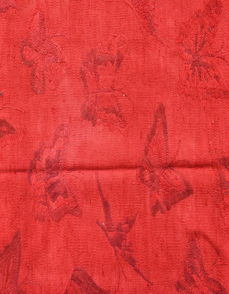 Detail image of 6' 5 x 9' 3  Hand Woven Kilim Suzani Wool Rug