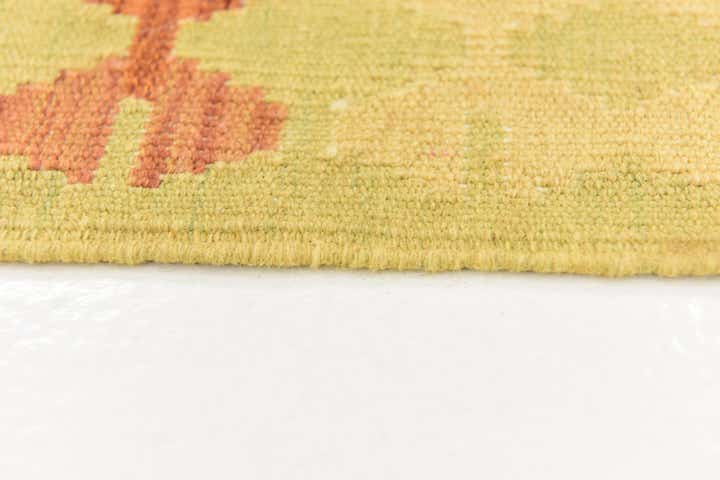 3' 3 x 5' Hand Woven Kilim Waziri Wool Rug