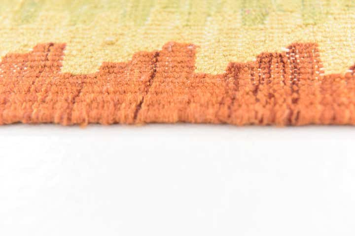 4' 10 x 6' 7 Hand Woven Kilim Waziri Wool Rug