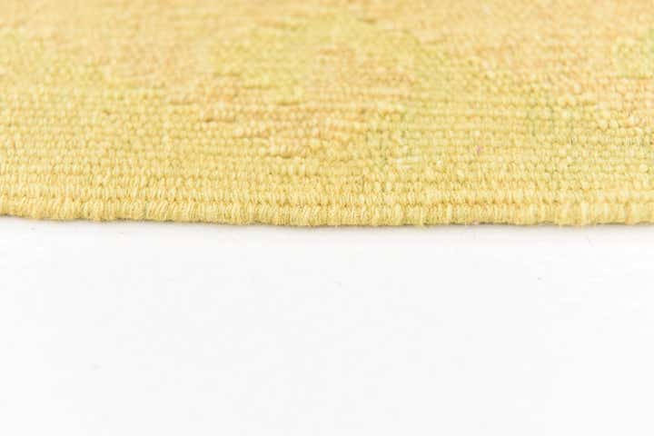 4' 9 x 6' 6 Hand Woven Kilim Waziri Wool Rug
