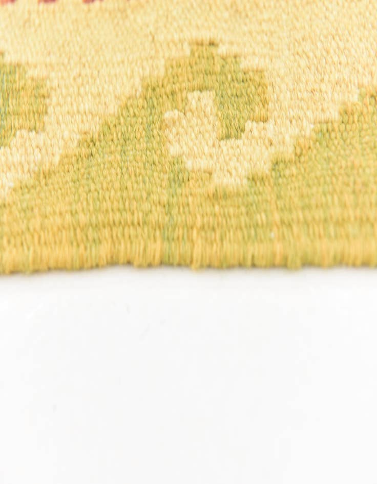 Detail image of 4' 8 x 6' 6  Hand Woven Kilim Waziri Wool Rug