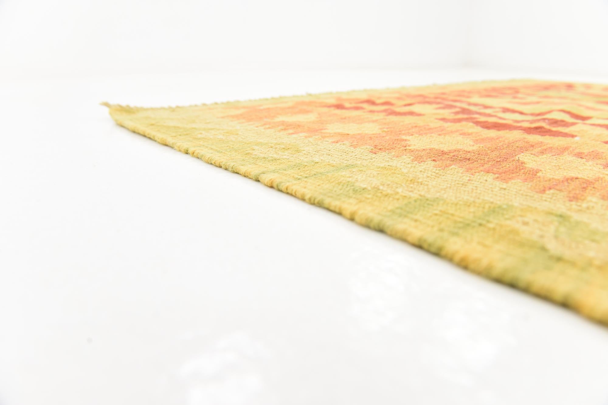 145cm x 200cm Tejido a mano Kilim Waziri Alfombra Lana