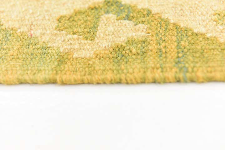 4' 9 x 6' 4 Hand Woven Kilim Waziri Wool Rug