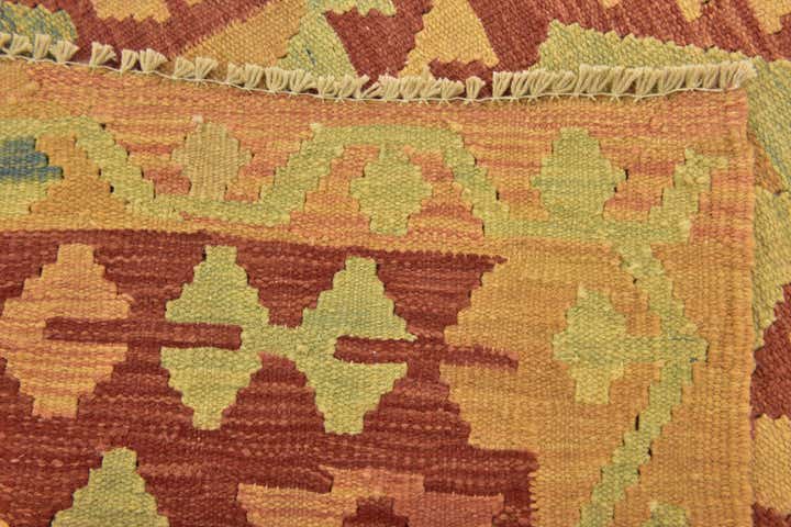 85cm x 130cm Handgewebt Kilim Waziri Wolle Teppich