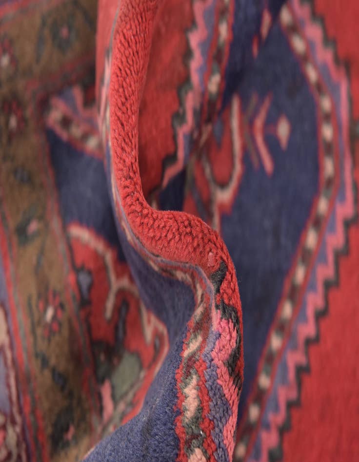 Detail image of 4' 10 x 8' Hand Knotted Koliaei Persian Wool Rug
