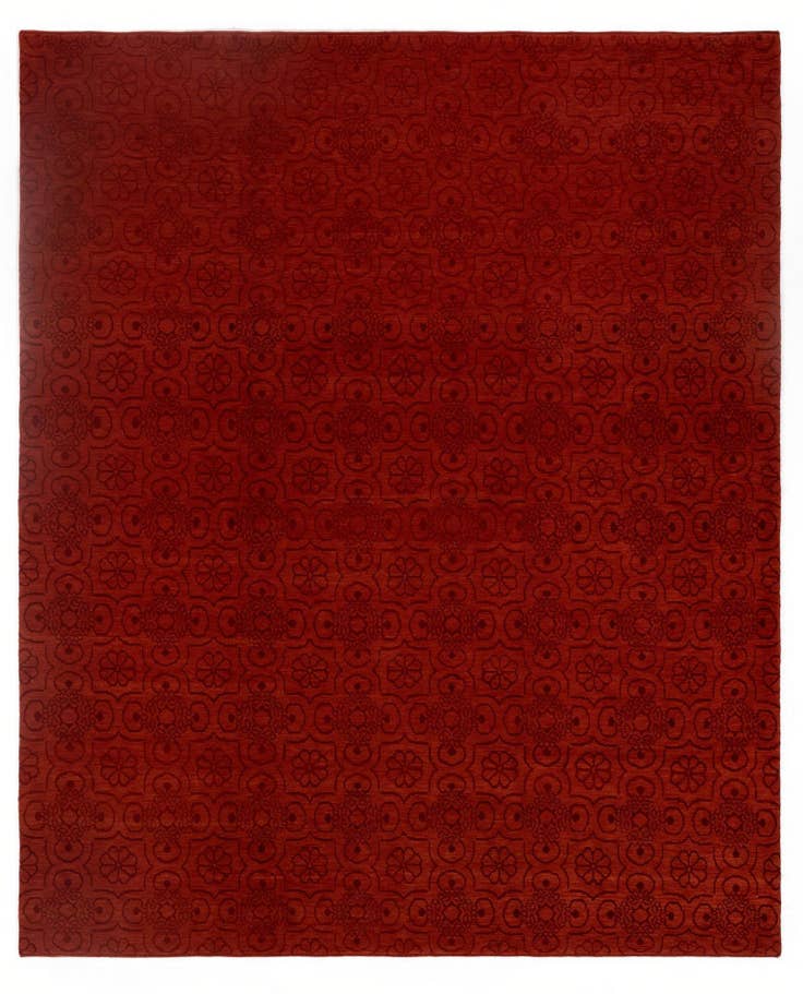 Detail image of 8' 3 x 9' 11 Kooches Yardo Wool Rug