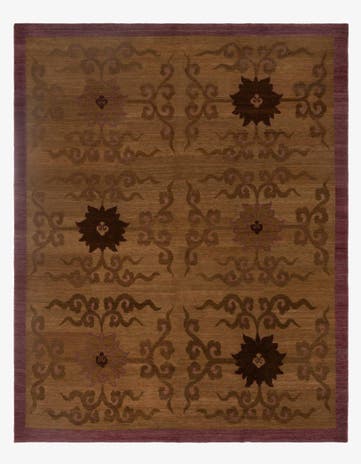 8' 2 x 10' 3 Kooches Yardo Wool Rug