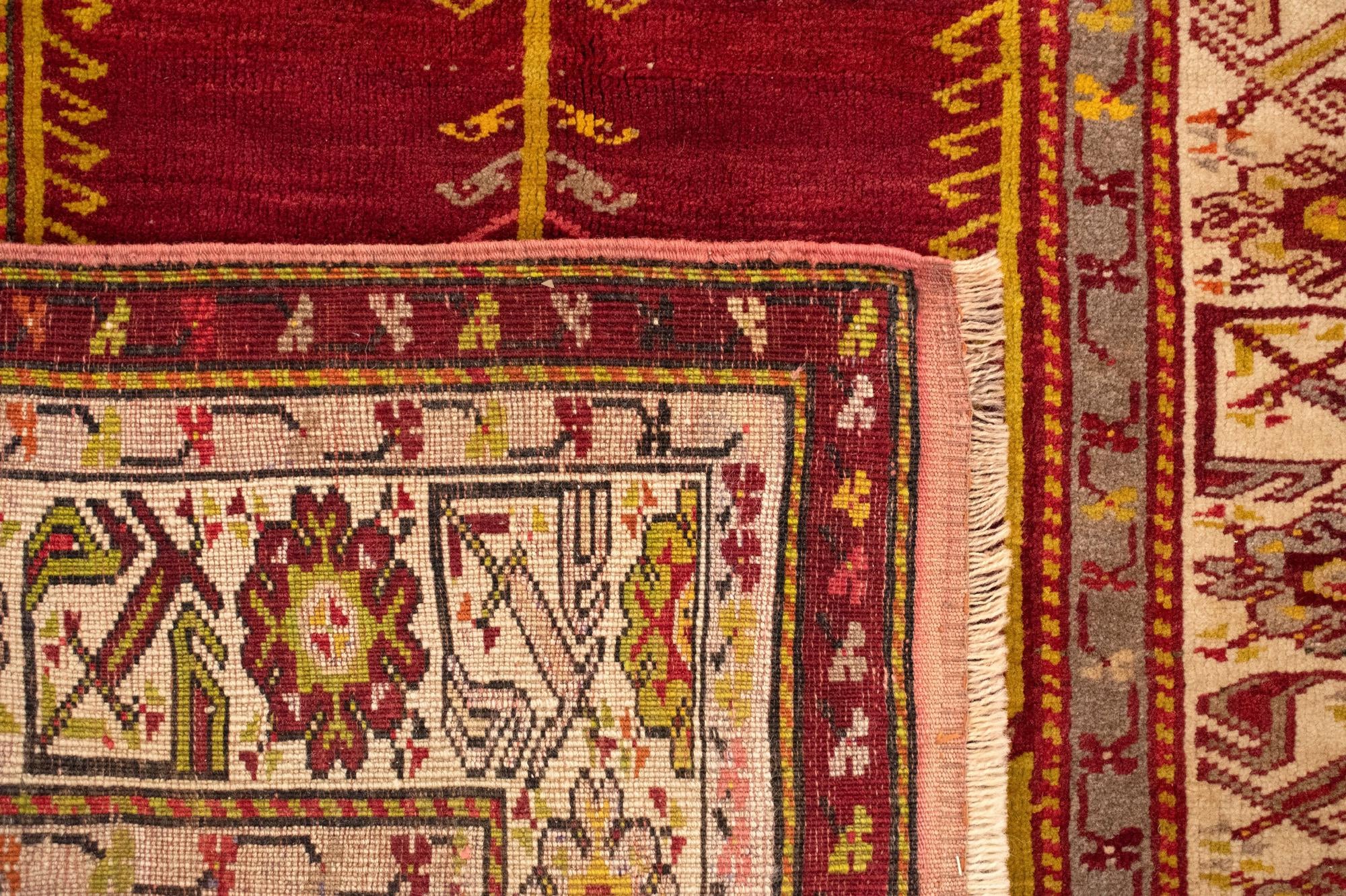 3' 6 x 5' 2 Hand Knotted Ladik Rug