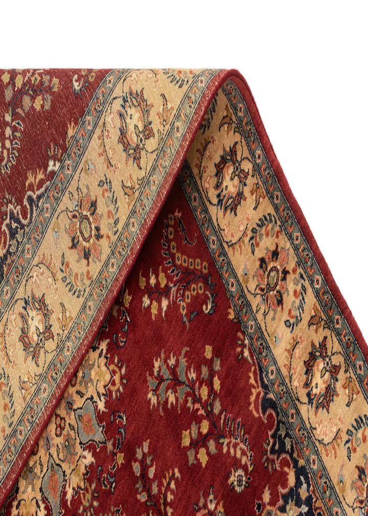 4' 2 x 6' 3 Hand Knotted Lahour Oriental Wool Rug