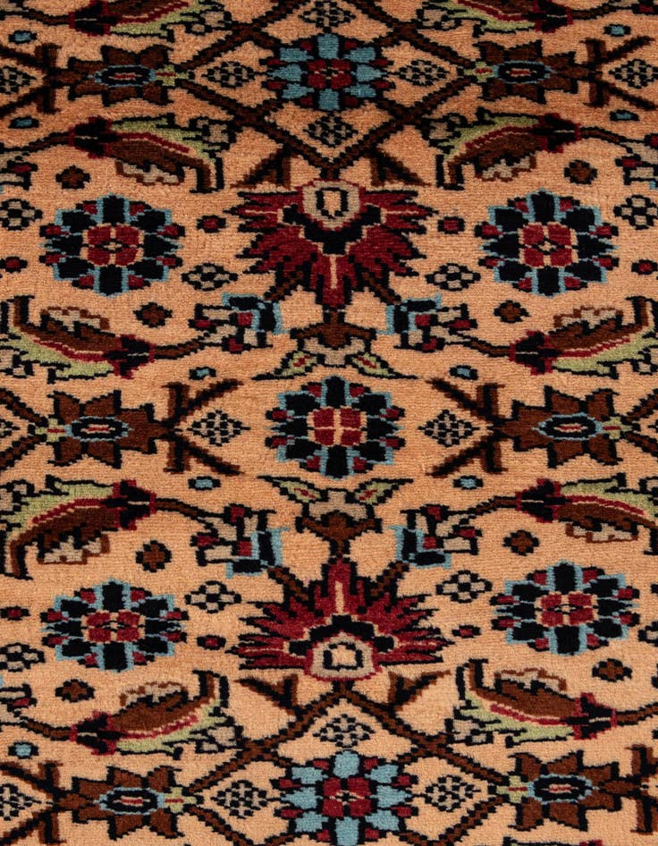 Detail image of 4' 3 x 6'  Hand Knotted Lahour Oriental Wool Rug
