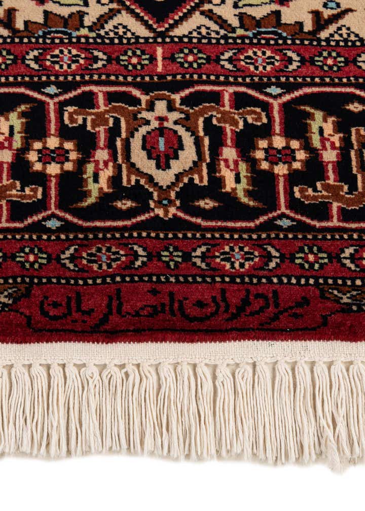 4' 3 x 6' Hand Knotted Lahour Oriental Wool Rug
