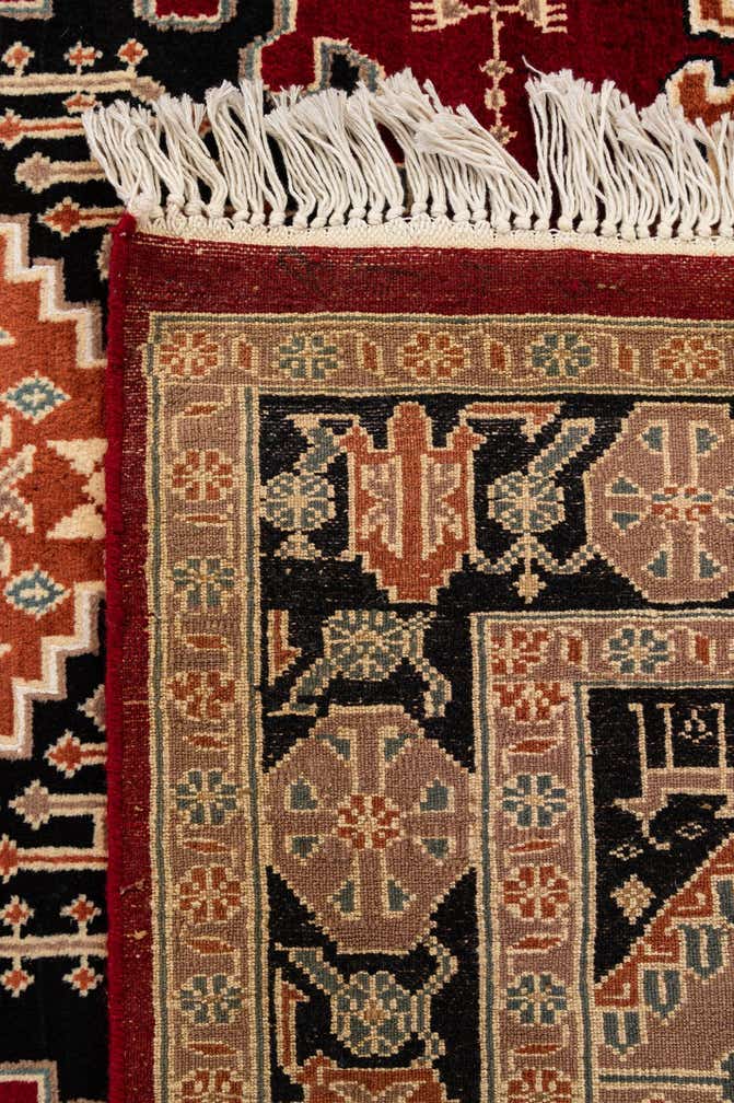 4' 3 x 6' 5 Hand Knotted Lahour Oriental Rug