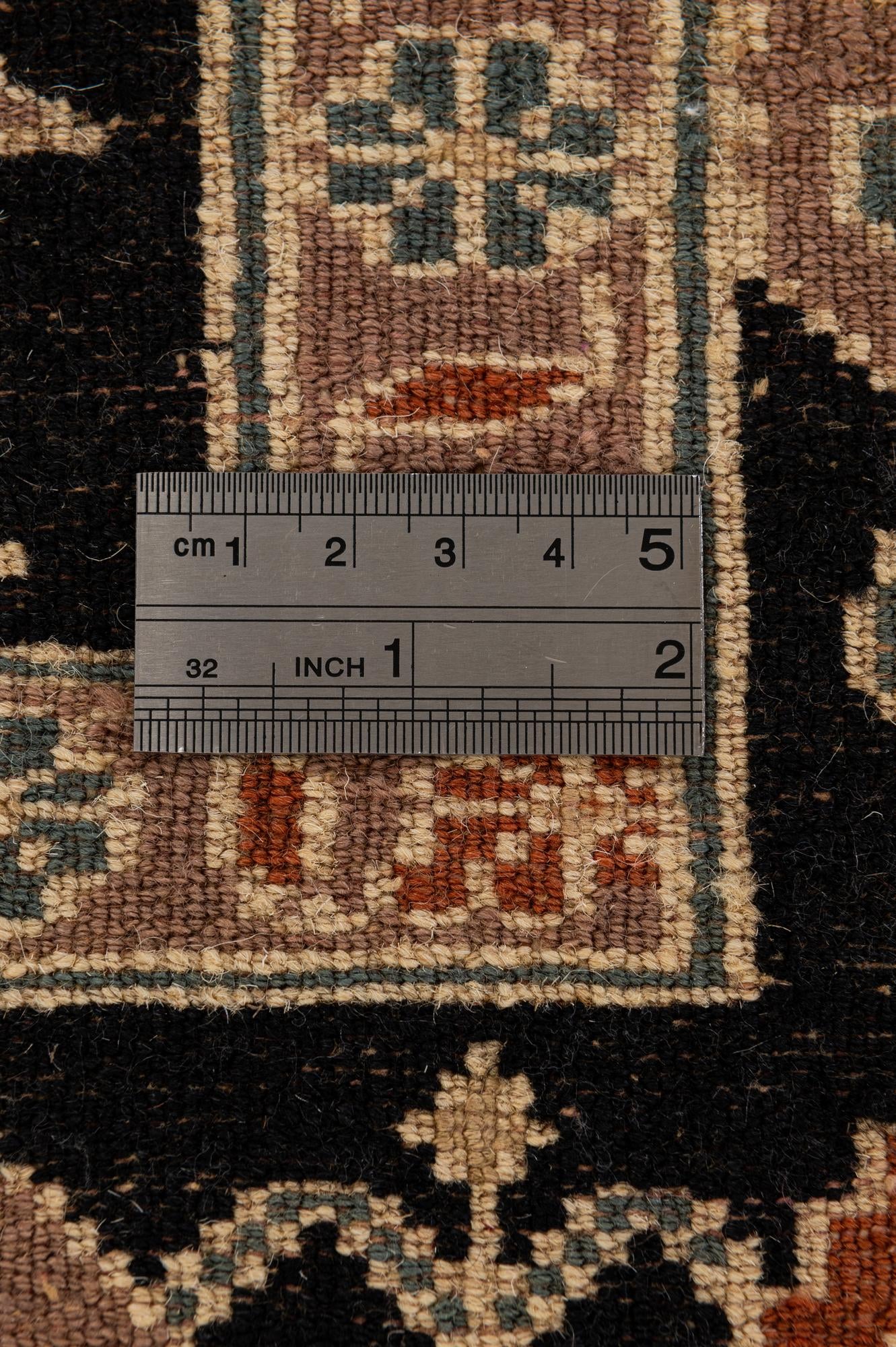 4' 3 x 6' 5 Hand Knotted Lahour Oriental Rug
