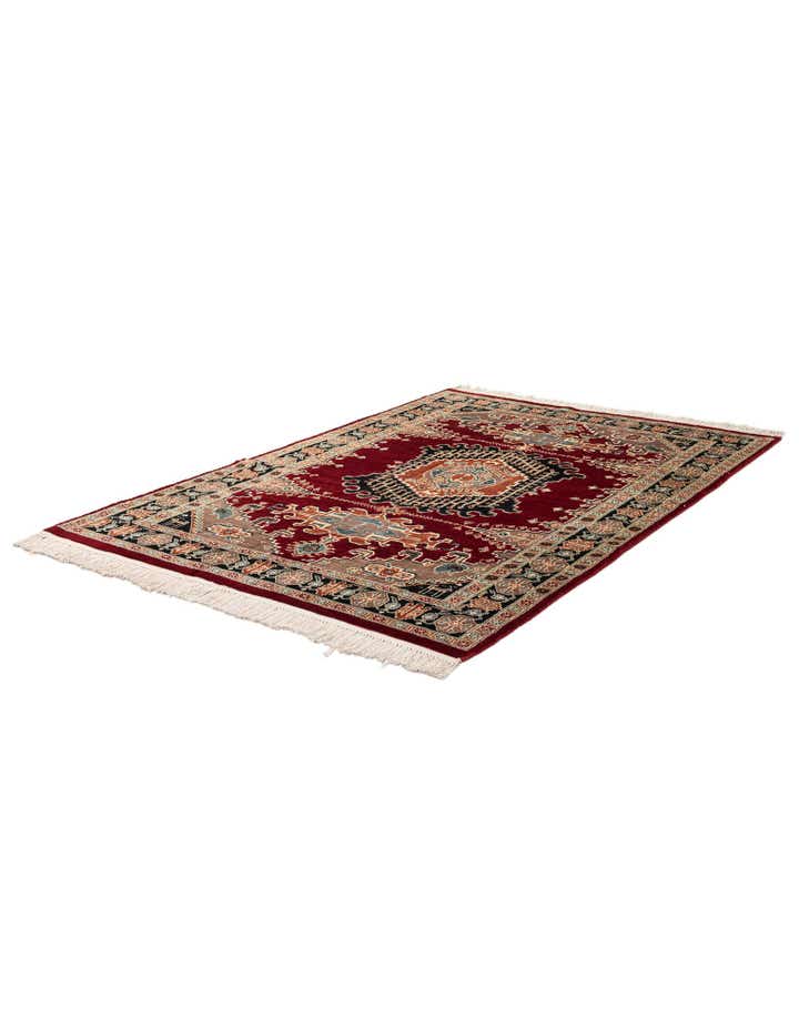 4' 3 x 6' 5 Hand Knotted Lahour Oriental Rug