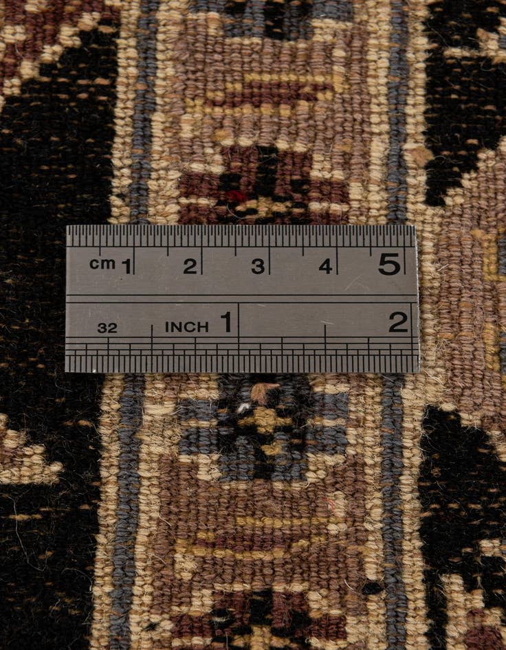 Detail image of 4' 2 x 6' 2  Hand Knotted Lahour Oriental Rug