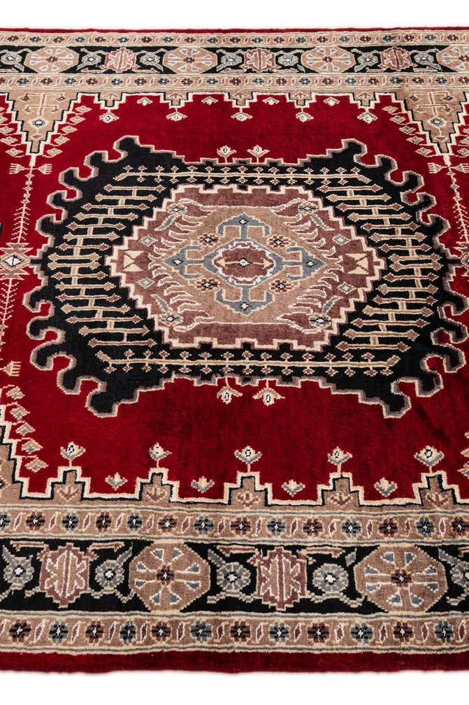 4' 2 x 6' 2 Hand Knotted Lahour Oriental Rug
