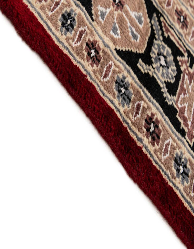 Detail image of 4' 2 x 6' 2  Hand Knotted Lahour Oriental Rug