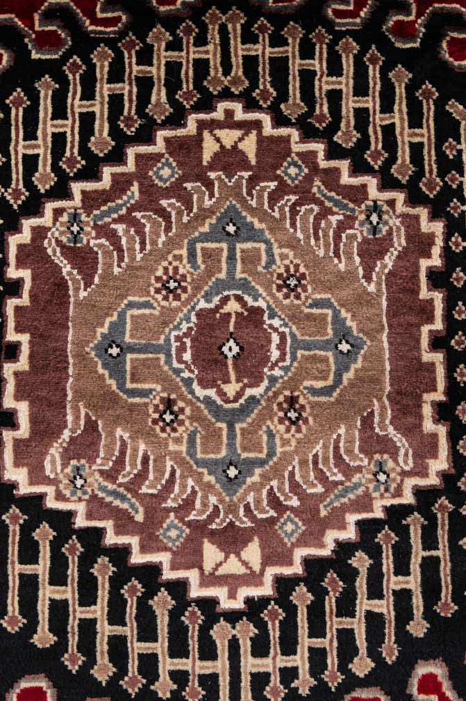 4' 2 x 6' 2 Hand Knotted Lahour Oriental Rug
