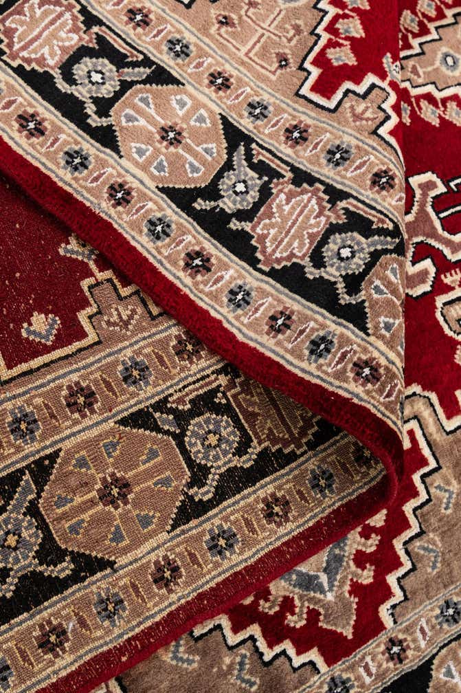4' 2 x 6' 2 Hand Knotted Lahour Oriental Rug