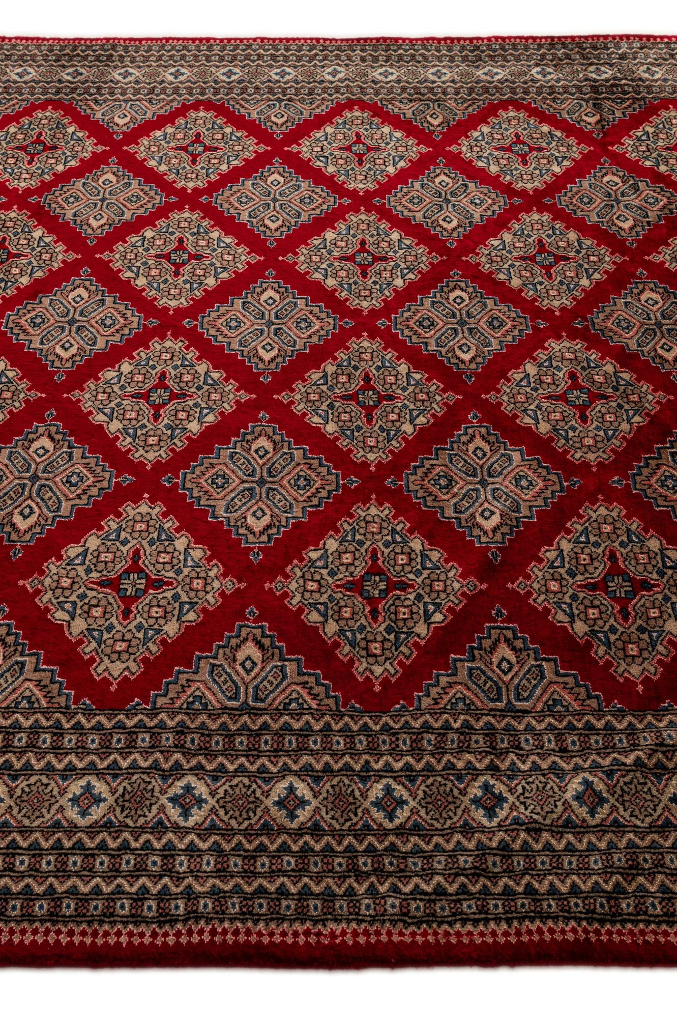 8' x 9' 10 Hand Knotted Lahour Oriental Rug