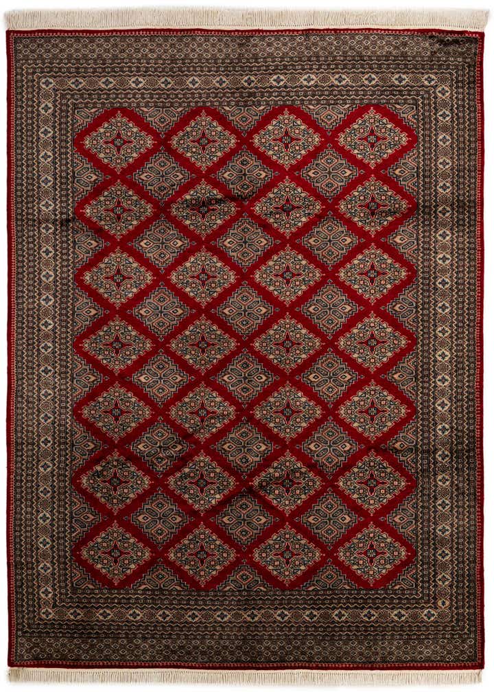 8' x 9' 10 Hand Knotted Lahour Oriental Rug