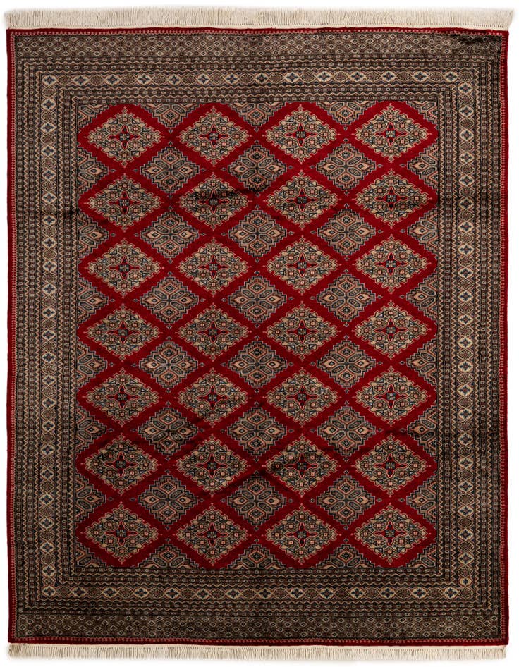 Detail image of 8' x 9' 10 Hand Knotted Lahour Oriental Rug