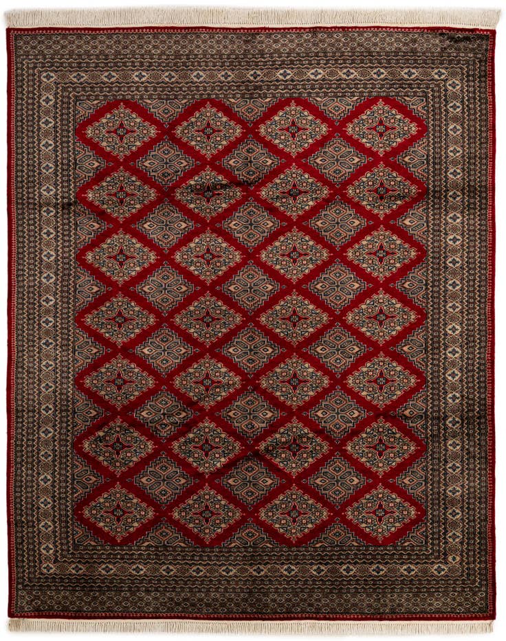 Detail image of 8' x 9' 10 Hand Knotted Lahour Oriental Rug