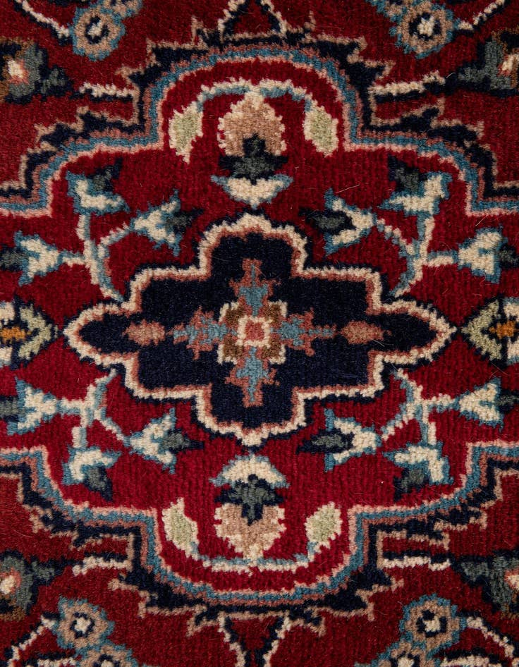 Detail image of 2' 7 x 4' 2  Hand Knotted Lahour Wool Rug