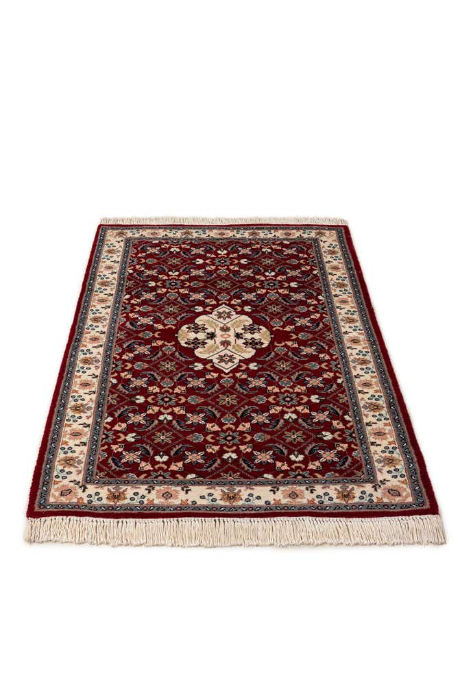 3' 2 x 4' 10 Hand Knotted Lahour Wool Rug