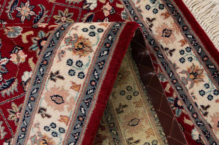 3' 2 x 4' 10 Hand Knotted Lahour Wool Rug