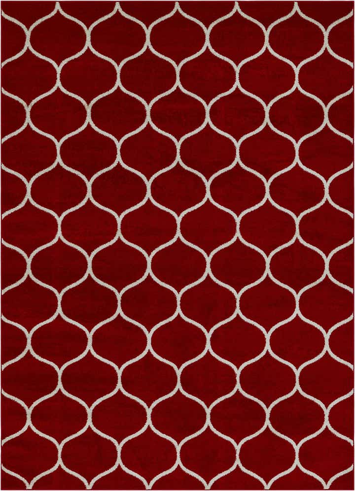 7' 10 x 11' Lattice Frieze Rug