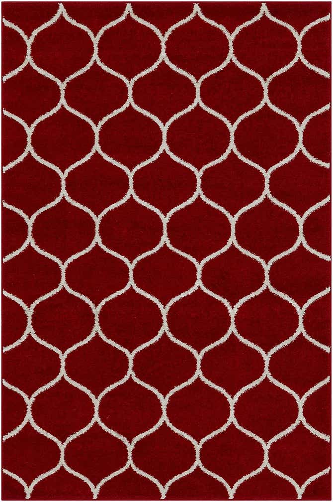 4' x 6' Lattice Frieze Rug