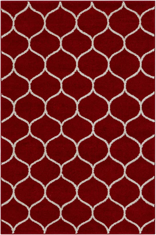 Detail image of 4' x 6' Lattice Frieze Rug