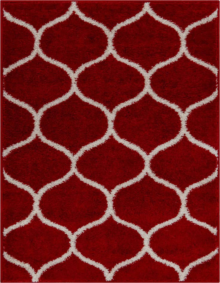 Detail image of 2' x 3' Lattice Frieze Rug
