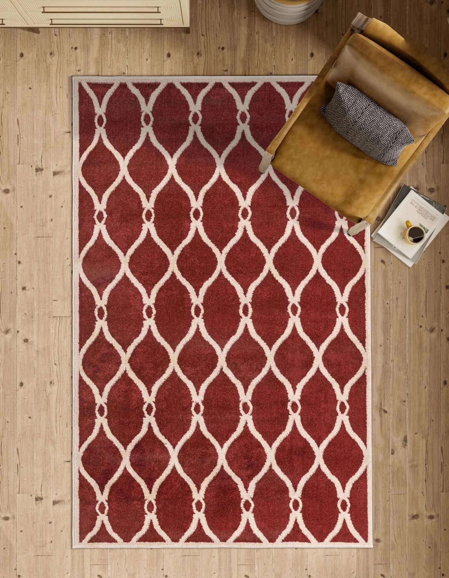 5' x 8' Lattice Rug