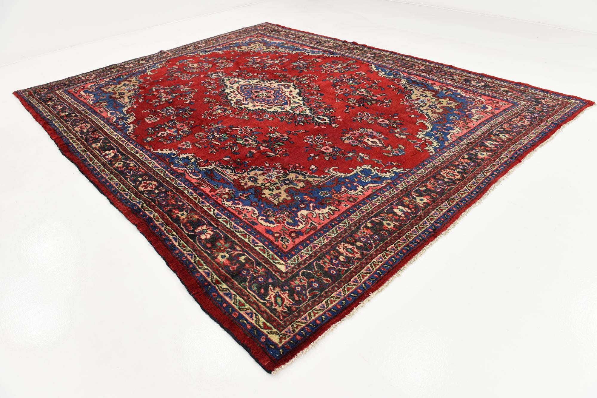 10' 4 x 13' Hand Knotted Liliyan Persian Wool Rug