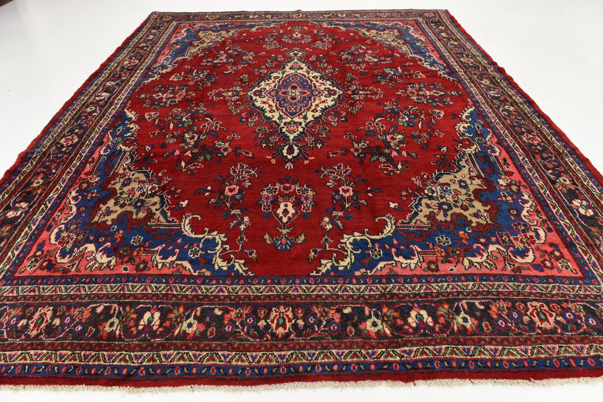 10' 4 x 13' Hand Knotted Liliyan Persian Wool Rug