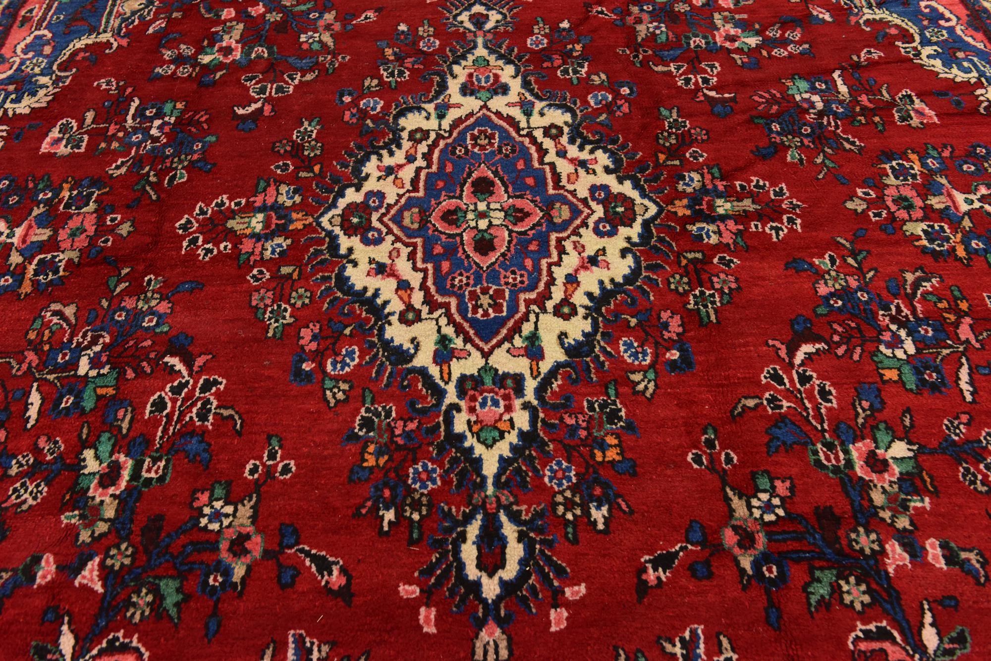 10' 4 x 13' Hand Knotted Liliyan Persian Wool Rug