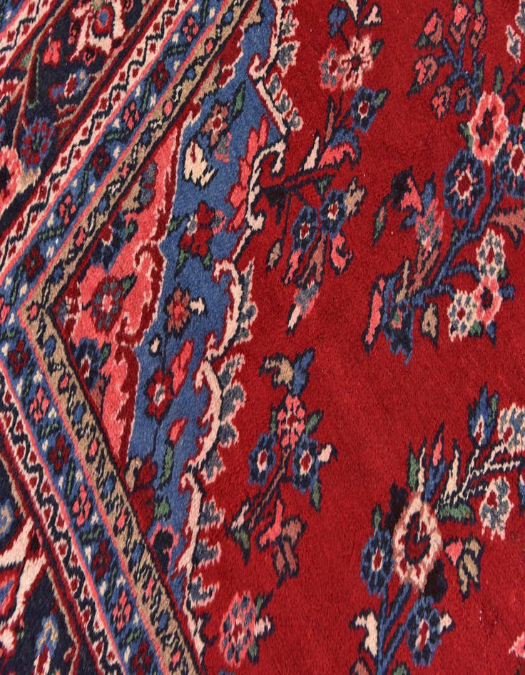 Detail image of 8' 10 x 11' 7  Hand Knotted Liliyan Persian Wool Rug